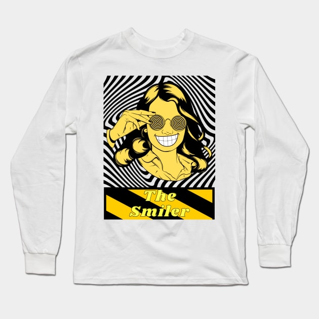 The Smiler Themed T-Shirt Long Sleeve T-Shirt by Ckrispy